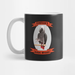 Birdie Brigade African Grey Parrot Mug